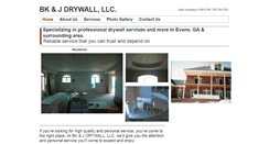 Desktop Screenshot of bnwdrywallllc.com